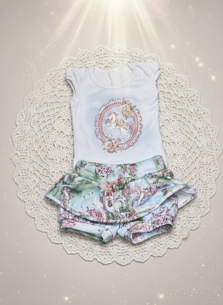 Conjunto Cavalinho Strass