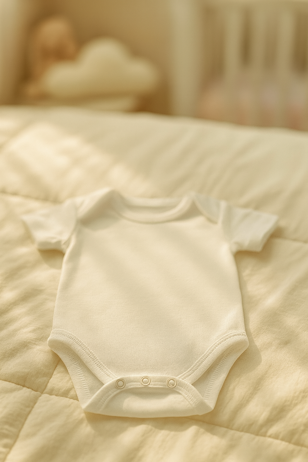 Body para Bebê Manga Curta Branco