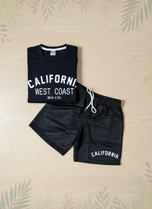 Conjunto Masculino Juvenil Preto