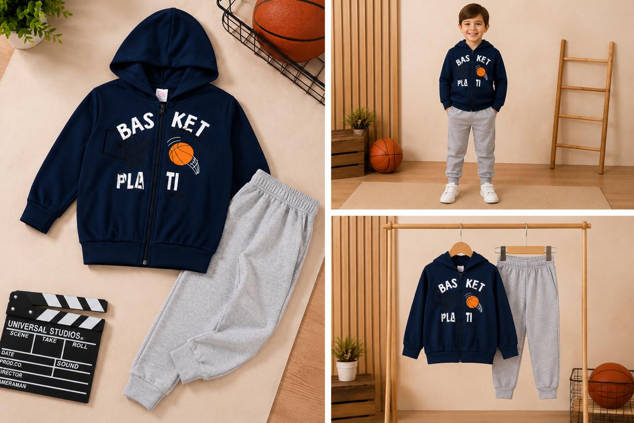 Conjunto inverno masculino Basquete