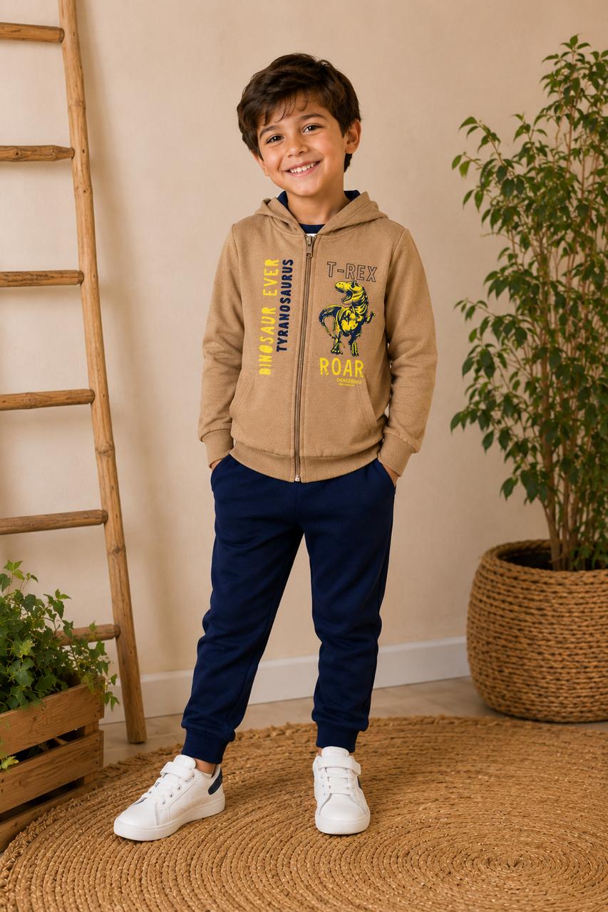 Conjunto inverno masculino T- Rex