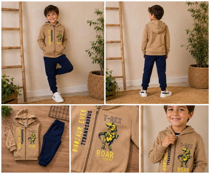 Conjunto inverno masculino T- Rex