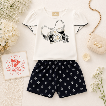 Conjunto feminino camera Milon