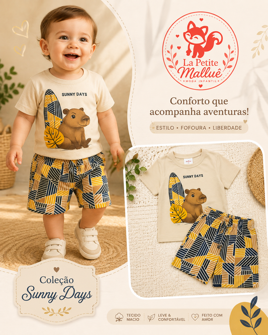 Conjunto masculino Capivar Kyly