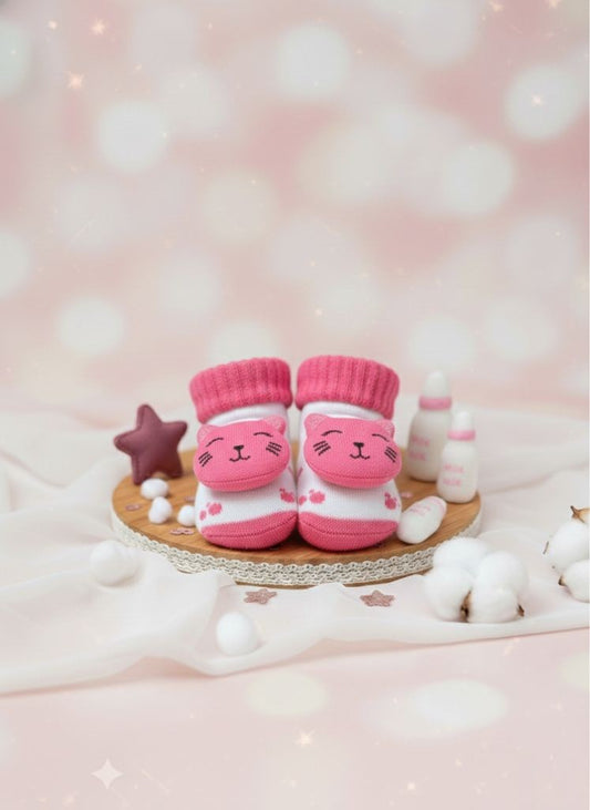 Pantufas para Bebê Gatinha