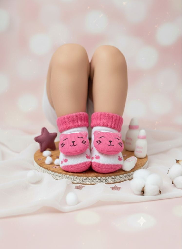 Pantufas para Bebê Gatinha