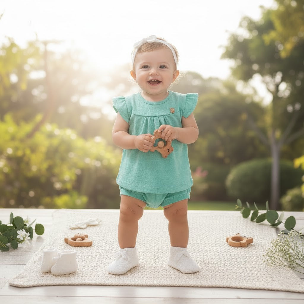 Conjunto Poá Air Flow Verde